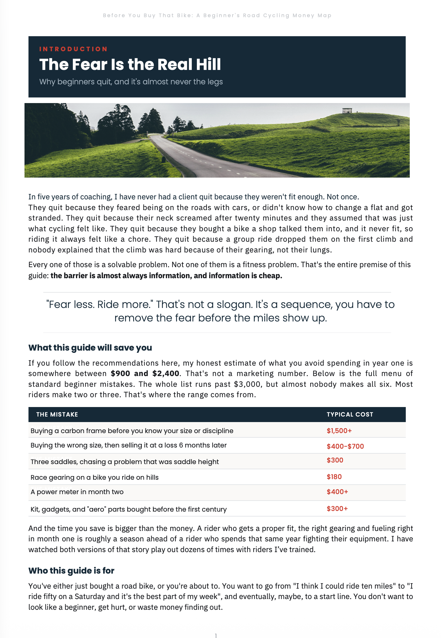 The Beginner's Road Cycling Playbook - Image 3