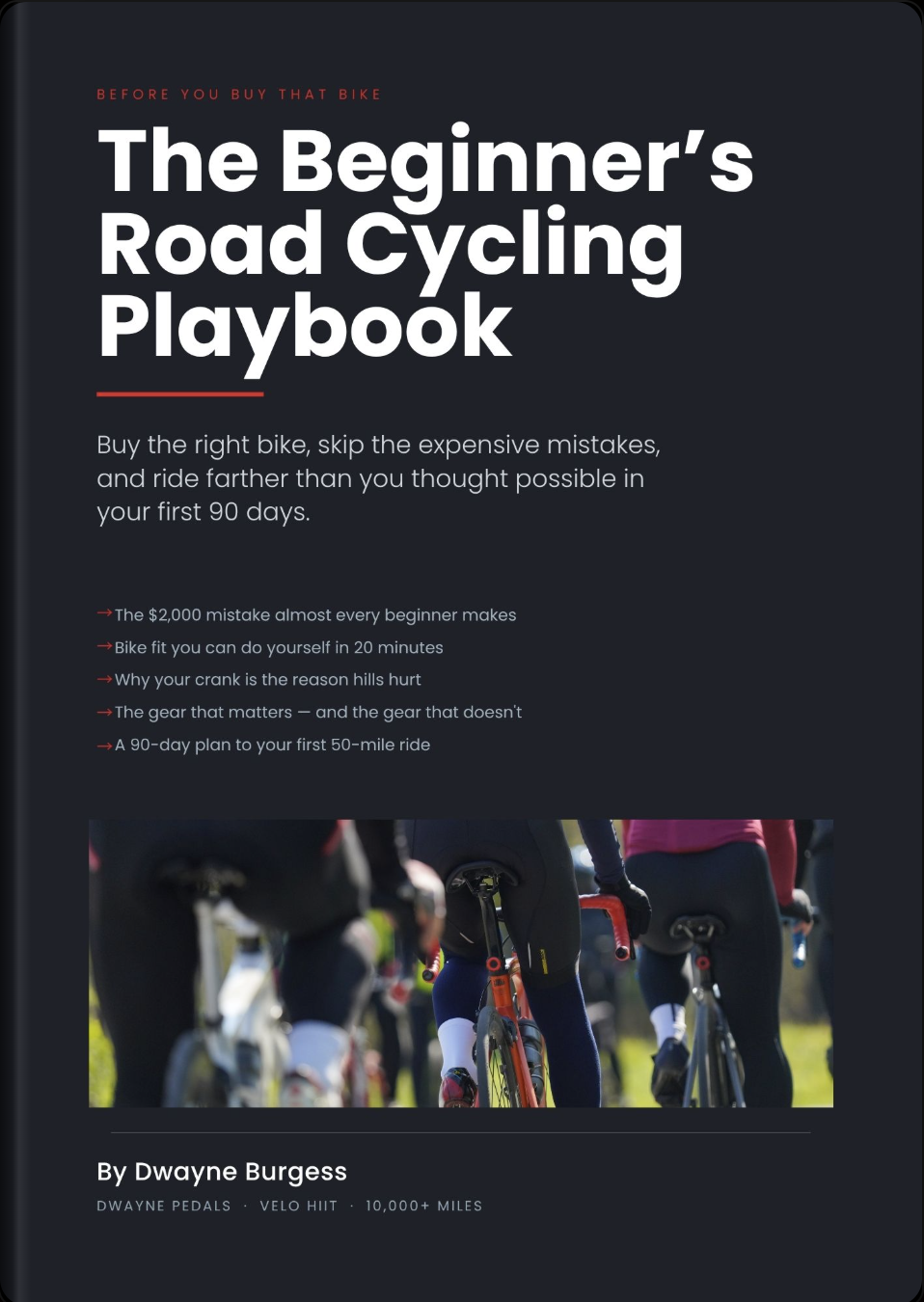 The Beginner's Road Cycling Playbook